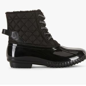 Sporto women's Andie Black duck Boots